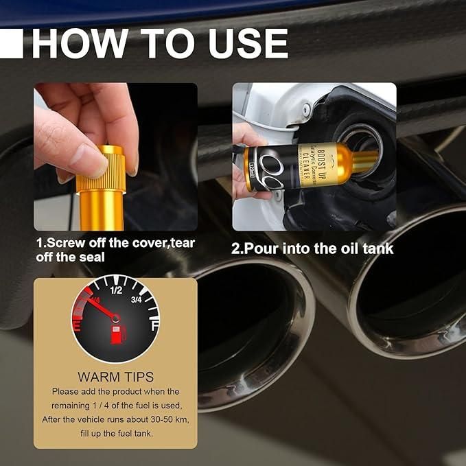 Boot Up Converter & Fuel Injector (Cleaner) Pack Of 2