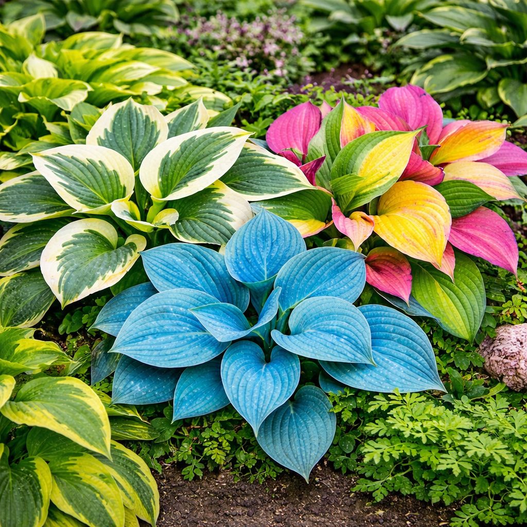🔥Premium Hosta Flower Seeds – Japanese Garden Variety