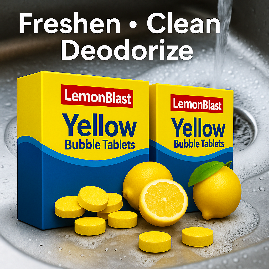 LemonBlast Yellow Bubble Tablets - Buy 1 Get 1 (24pc)