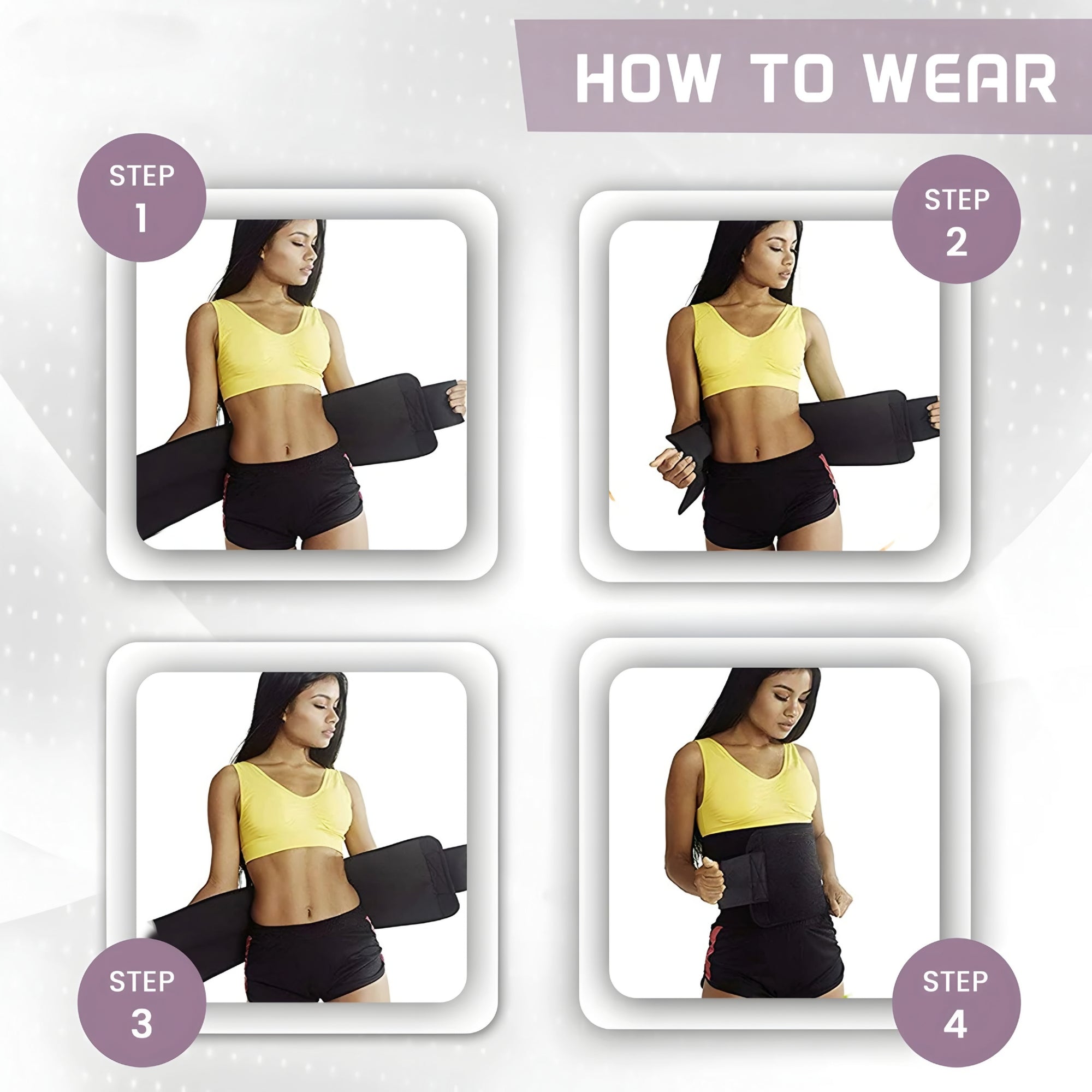 Adjustable Waist Trimmer Belt