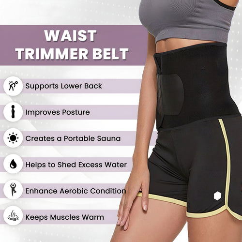 Adjustable Waist Trimmer Belt