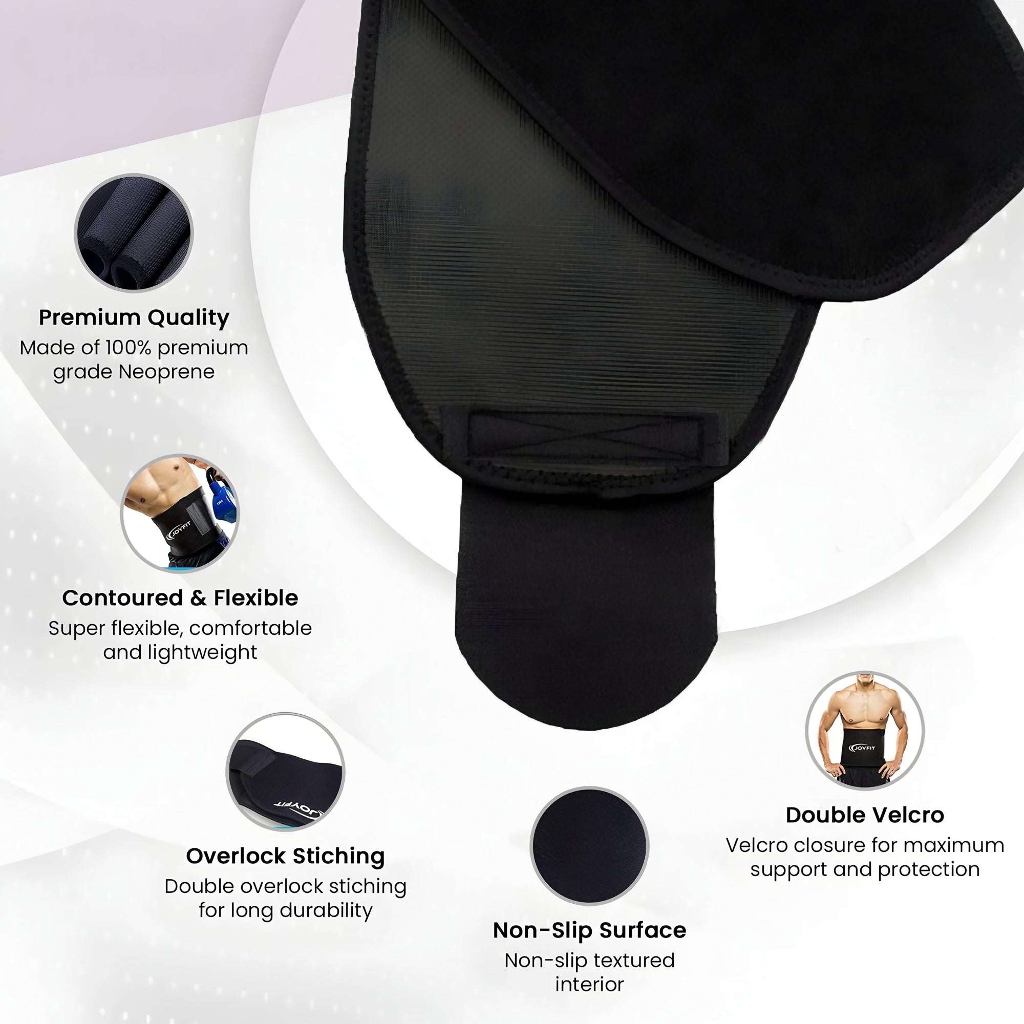 Adjustable Waist Trimmer Belt